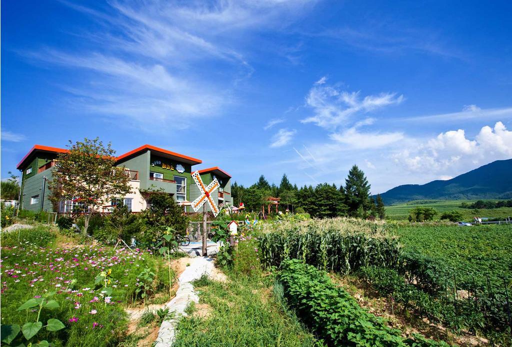 Вилла Terrace On The Cloud Пхёнчхан Экстерьер фото